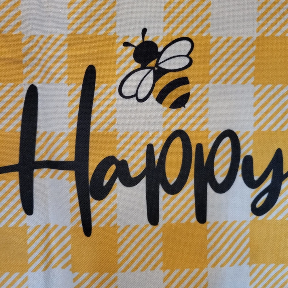 Bumble Bee Pillow Covers Set of 2